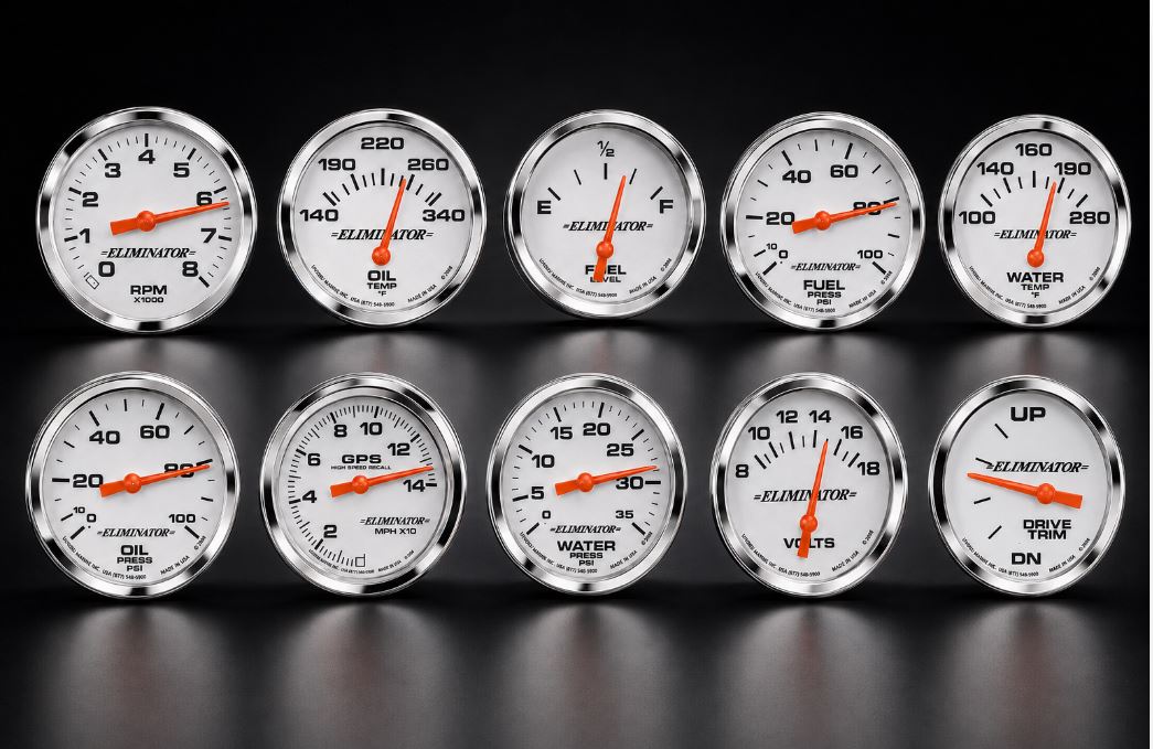 Retro Eliminator Gauges