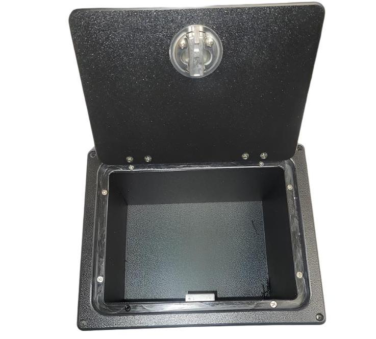 Glove Box Bin Non-Locking Black