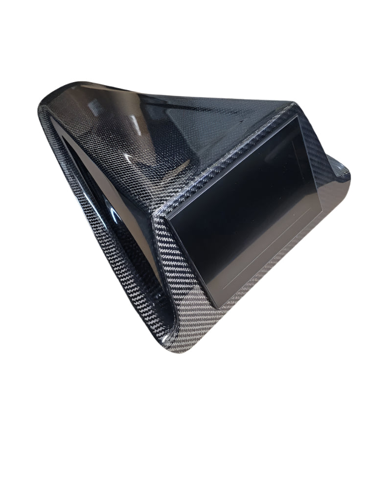 Carbon Fiber Screen Dash Panel