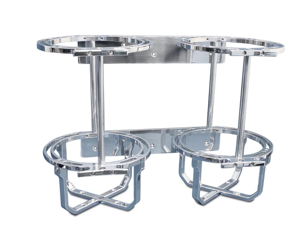 Fender Holder 8.5" Dual Floor Mount