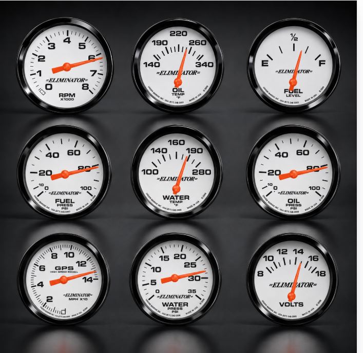 Retro Eliminator Gauges